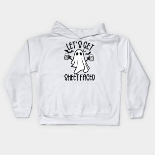 Let's get Sheet Faced Kids Hoodie